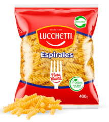 FIDEOS ESPIRALES LUCCHETTI 400G