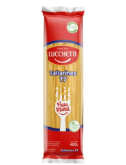 MANGA TALLARIN 77 LUCCHETTI 400GR 25 UNIDADES