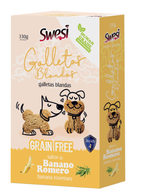 SWESI GALLETAS BLANDAS GRAIN FREE BANANO ROMERO