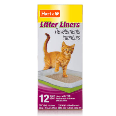 HARTZ LITTER LINERS 12 PK1