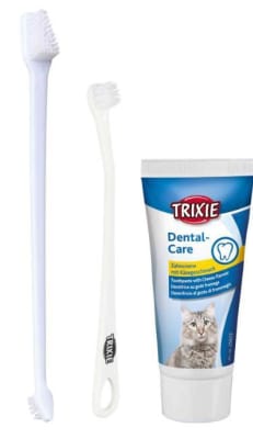 TRIXIE SET HIGIENE DENTAL GATO1