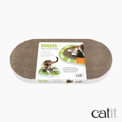 CATIT SENSES 2.0 RASGUÑADOR OVAL1