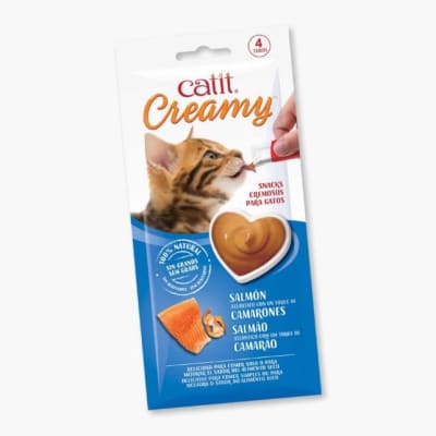 CATIT CREAMY SALMON CON CAMARON 4 U