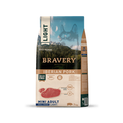 BRAVERY LIGHT IBERIAN PORK MINI ADULT SMALL BREEDS1