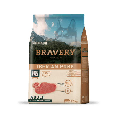 BRAVERY IBERIAN PORK ADULT LARGE/MEDIUM BREEDS