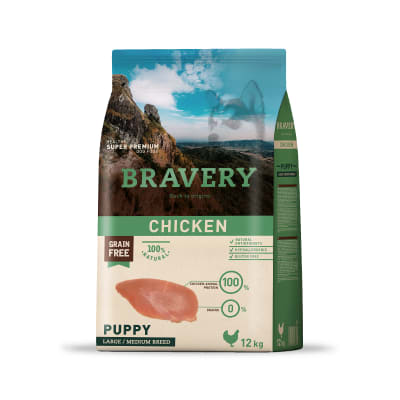 BRAVERY CHICKEN PUPPY LARGE/MEDIUM BREEDS