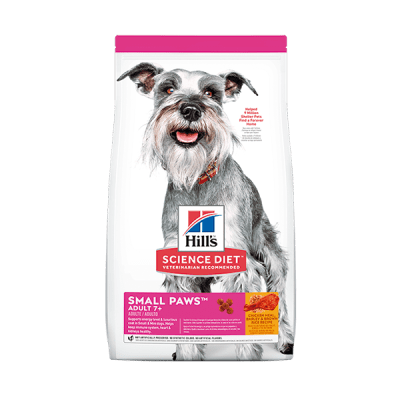 HILLS ADULT 7+ SMALL PAWS 4.5 LB