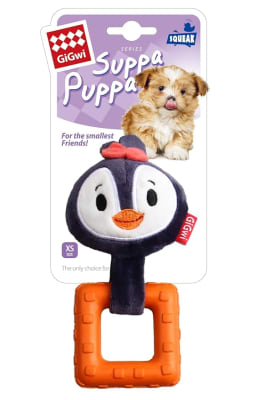 GIGWI SUPPA PUPPA PUPPY PENGUI PLUSH1