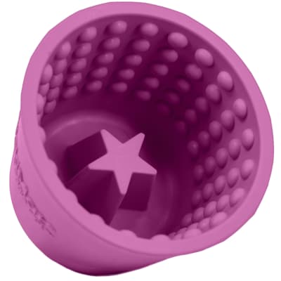 LICKIMAT YOGGIE POT PURPLE FOR DOG1