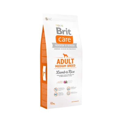 BRIT CARE ADULT MEDIUM BREED LAMB & RICE1