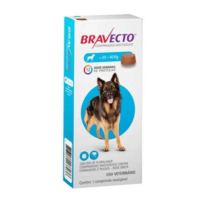 MSD BRAVECTO 1.000 MG