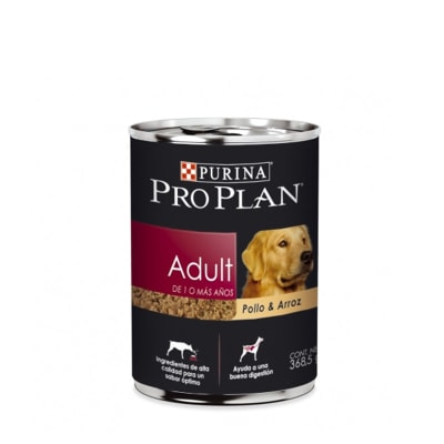 PRO PLAN LATA ADULTO CHICKEN & RICE ENTREE CLASICC1