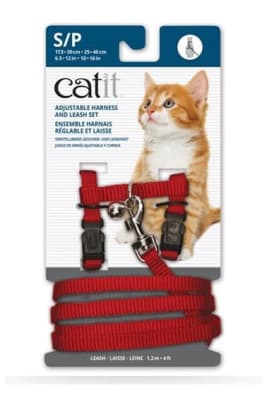 CATIT ARNES CON TRAILLA ROJO S
