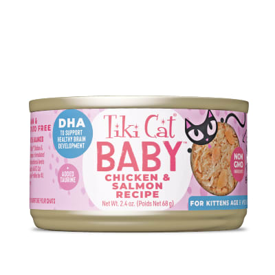 TIKI CAT BABY WHOLE CHICKEN Y SALMON
