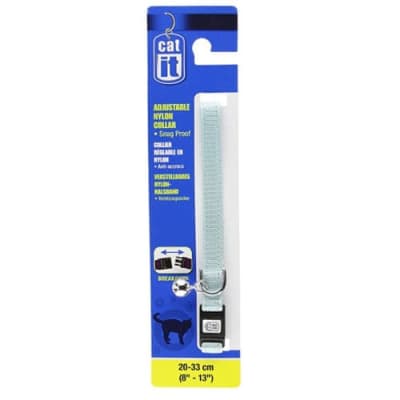 CATIT COLLAR BREAKAWAY CELEST 20-33CM