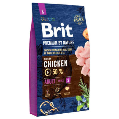 BRIT PREMIUM BY NATURE ADULT SMALL