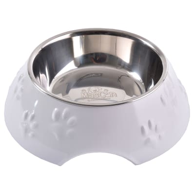 MASCAN PLATO HUELLITAS BLANCO