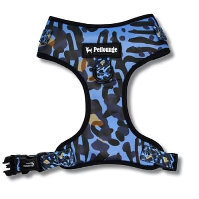 PETLOUNGE ARNES PECHERA BLUE LEOPARD1