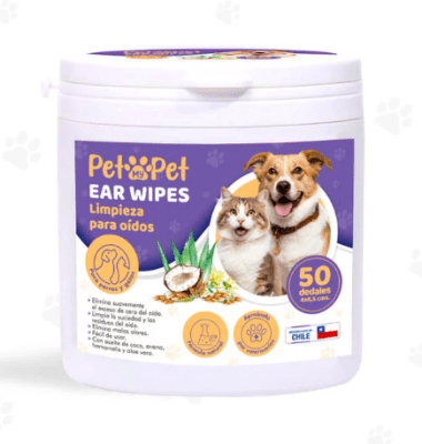 PET MY PET EAR WIPES