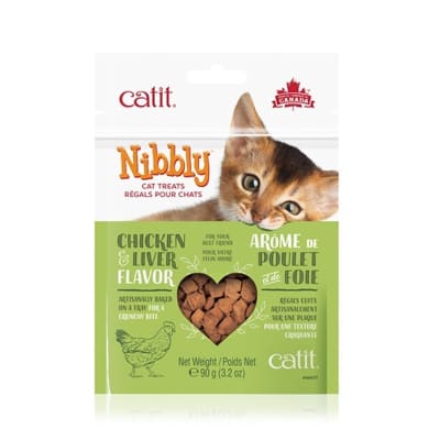 CATIT NIBBLY SNACK POLLO E HIGADO