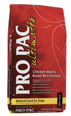 PRO PAC ULTIMATES CHICKEN & BROWN RICE FORMULA1