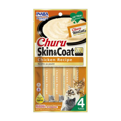 INABA CHURU SKIN & COAT CAT CHICKEN1