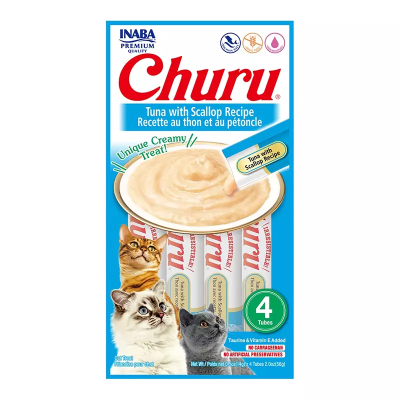 INABA IB CHURU TUNA WITH CLAM RECIPE 56 GR