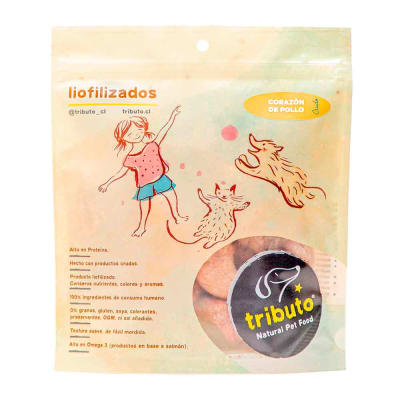 TRIBUTO SNACK CRUDO CORAZÓN DE POLLO1