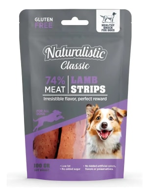 NATURALISTIC LAMB STRIPS 100 G