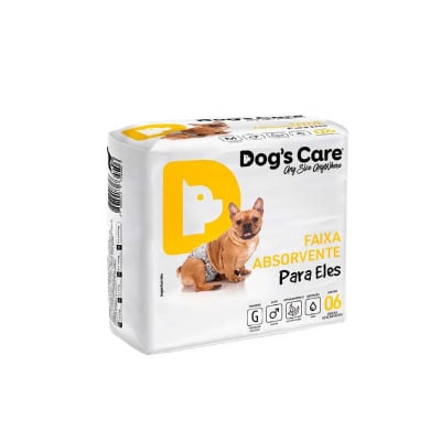DOGS CARE PAÑAL MACHO 6 UDS.