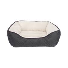 DOGIT DREAMWELL CAMA RECTANGULAR GRIS/BLANCO