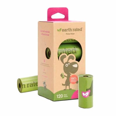 EARTH RATED BOLSAS BIO 8 ROLLOS LAVANDA