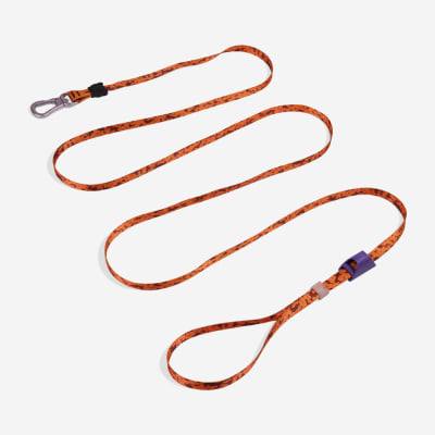 ZEE DOG LEOPARD LONG LEASH1