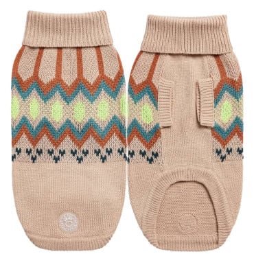 GF PET SWEATER HERITAGE SAND1