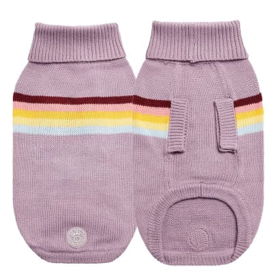 GF PET SWEATER RETRO LAVANDA