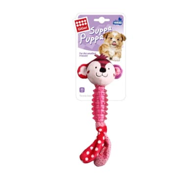 GIGWI SUPPA PUPPA PUPPY MONKEY PLUSH1