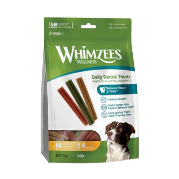 WHIMZEES SNACK DENTAL STIX