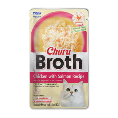 INABA CHURU BROTH CHICKEN SALMON RECIPE