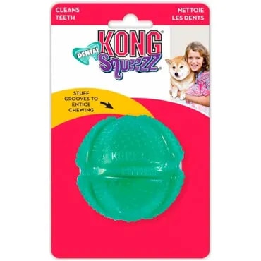 KONG SQUEEZZ DENTAL BALL1