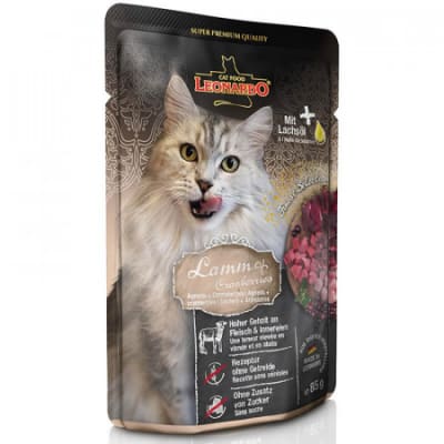 LEONARDO POUCH CAT CONEJO Y ARANDANO