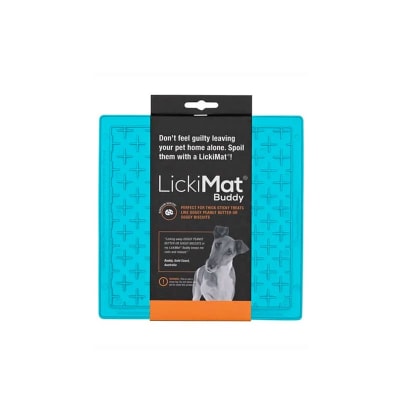 LICKIMAT BUDDY TURQUOISE FOR DOG1