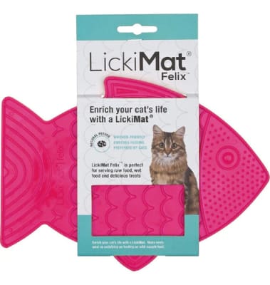 LICKIMAT CASPER PINK FOR CAT