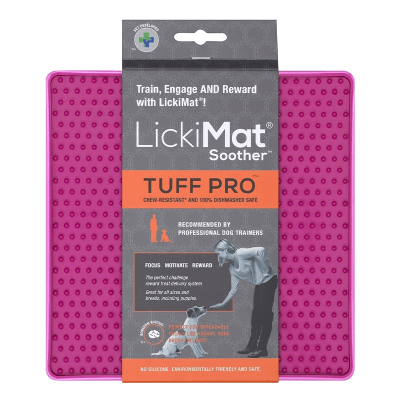 LICKIMAT PRO SOOTHER PINK FOR DOG1