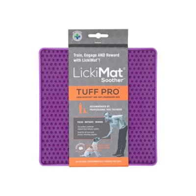 LICKIMAT PRO SOOTHER PURPLE FOR DOG1