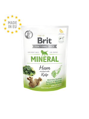BRIT FUNCTIONAL SNACK MINERAL HAM FOR PUPPIES