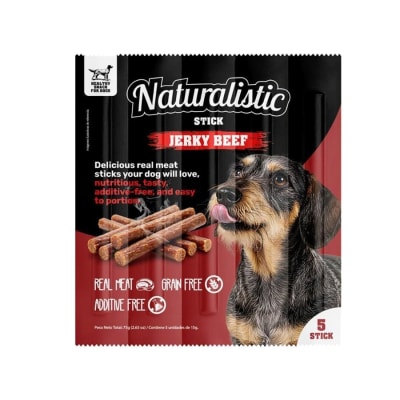 NATURALISTIC STICK JERKY BEEF 75 G