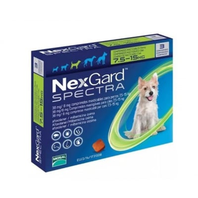 NEXGARD SPECTRA DE 7 A 15 KG