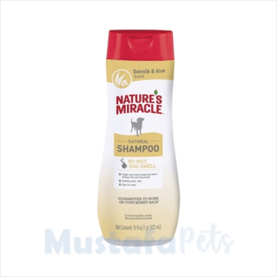 NATURES MIRACLE OATMEAL SHAMPOO OATMILK & ALOE1