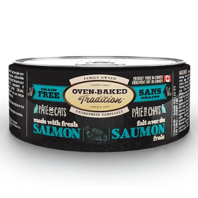 OVEN BAKED PATE SALMON ADULT CAT 156 G (5.5 oz)