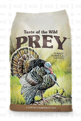 TASTE OF THE WILD PREY FORMULA TURKEY PARA PERRO PAVO